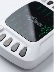 Blueidea Electronic Pulse Massager & Electrotherapy Apparatus (With Acupressure Slippers & Electrode Pads)