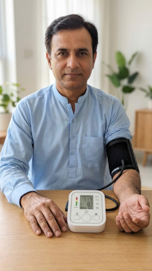 Premium Electronic Blood Pressure Monitor