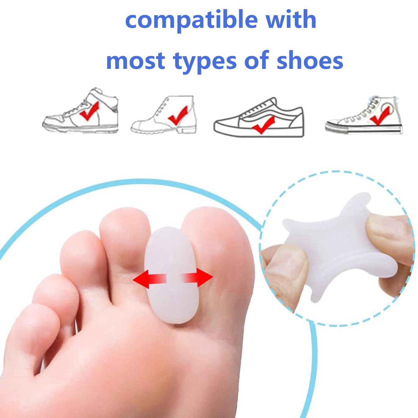 Soft Toe Spreader
