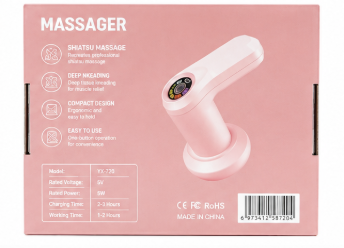 Portable Shiatsu Massager – YX-720