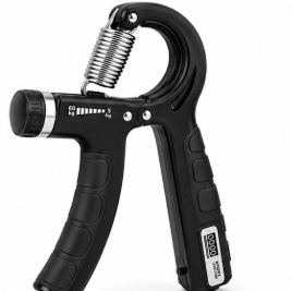 Adjustable Hand Grip Strengthener with Counter