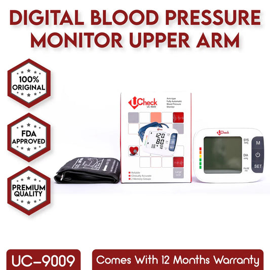 Ucheck UC-9009 Arm Type Fully Automatic Blood Pressure Monitor