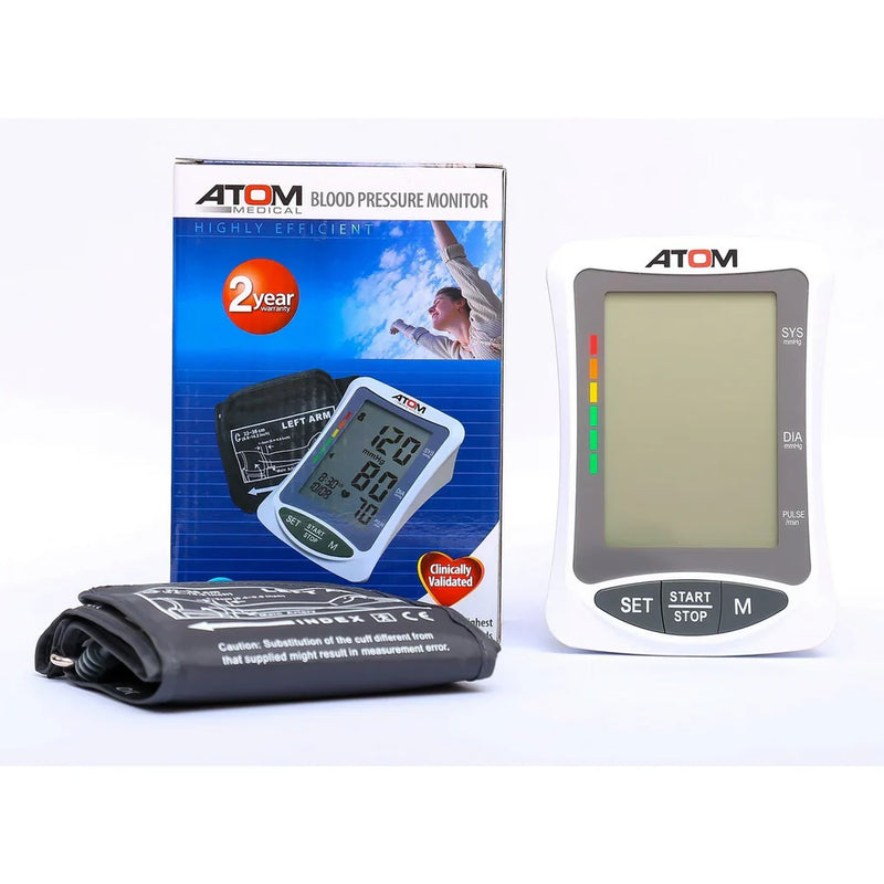 Atom Blood Pressure Monitor Upper Arm Accurate