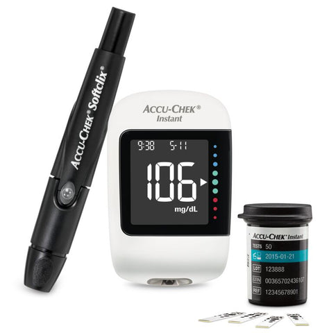 Accu-Chek Instant Blood Glucose Monitor – Lifetime Warranty