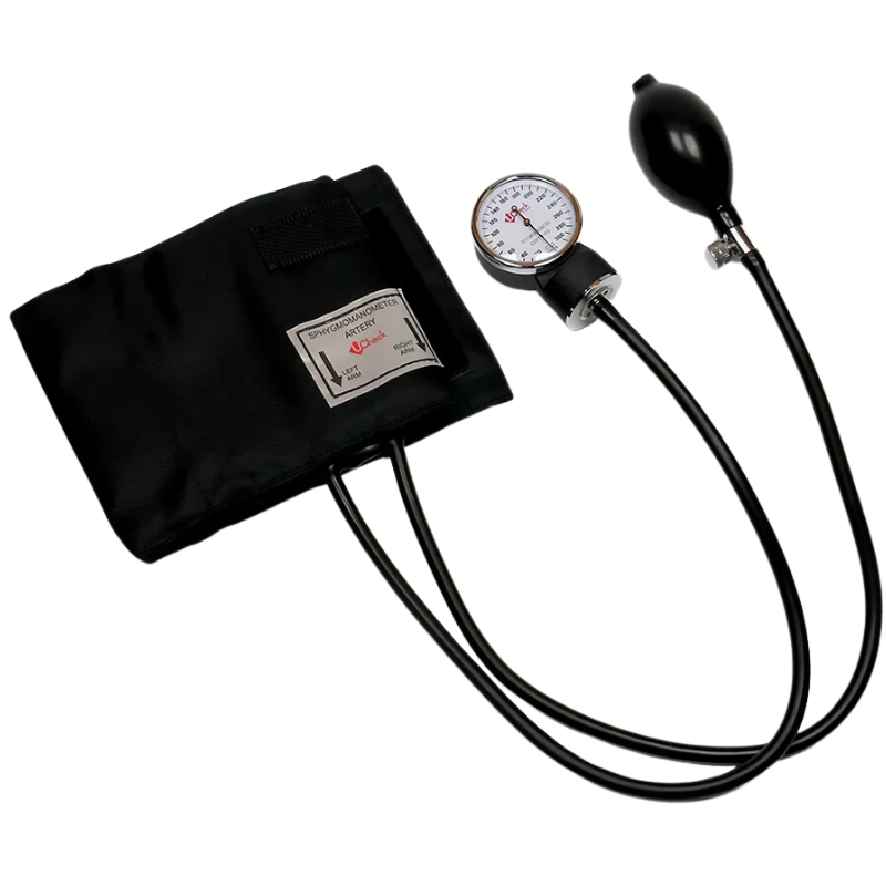 U-CHEK Aneroid Sphygmomanometer – Manual Blood Pressure Monitor with Dial Gauge