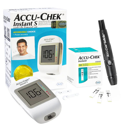 Accu Chek Instant S - Blood Glucometer - Sugar Test Machine Price in Pakistan