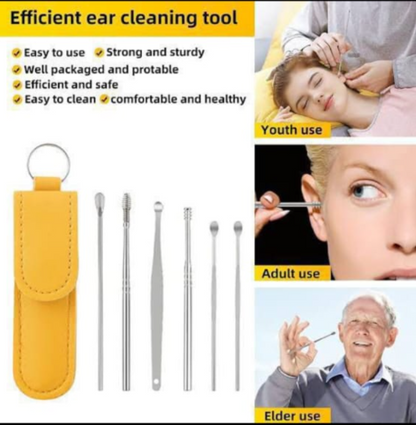 Stainless Steel Ear Cleaning Tool Kit
