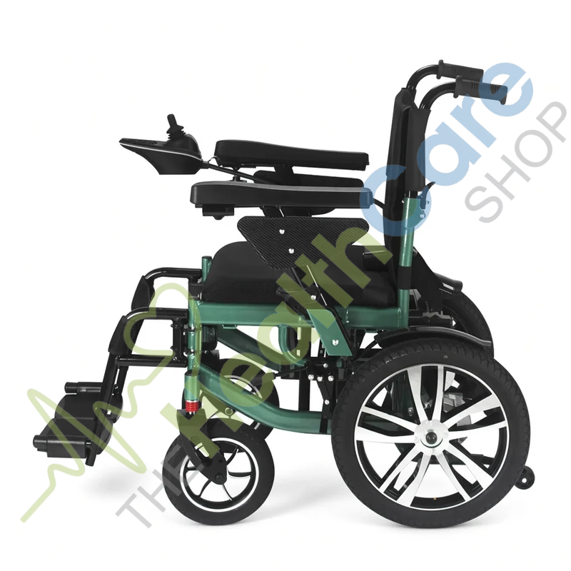 Electric Wheelchair – Dual Motor | Foldable | Lightweight Aluminum Alloy Frame |Model LC 4000