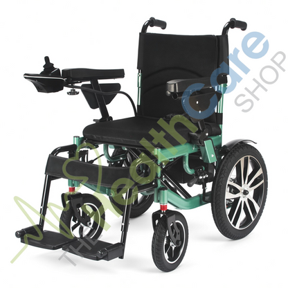 Electric Wheelchair – Dual Motor | Foldable | Lightweight Aluminum Alloy Frame |Model LC 4000