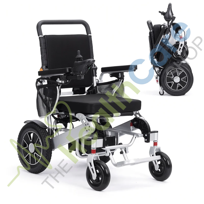Electric Wheelchair – Lithium Battery | Dual High-Efficiency Motors | Foldable |Model LC 9100