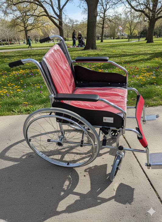 KY-868-PC Manual Wheelchair – Comfortable & Reliable Mobility Solution