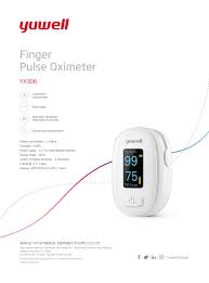 Yuwell Pulse Oximeter – Fingertip Oxygen Saturation & Heart Rate Monitor