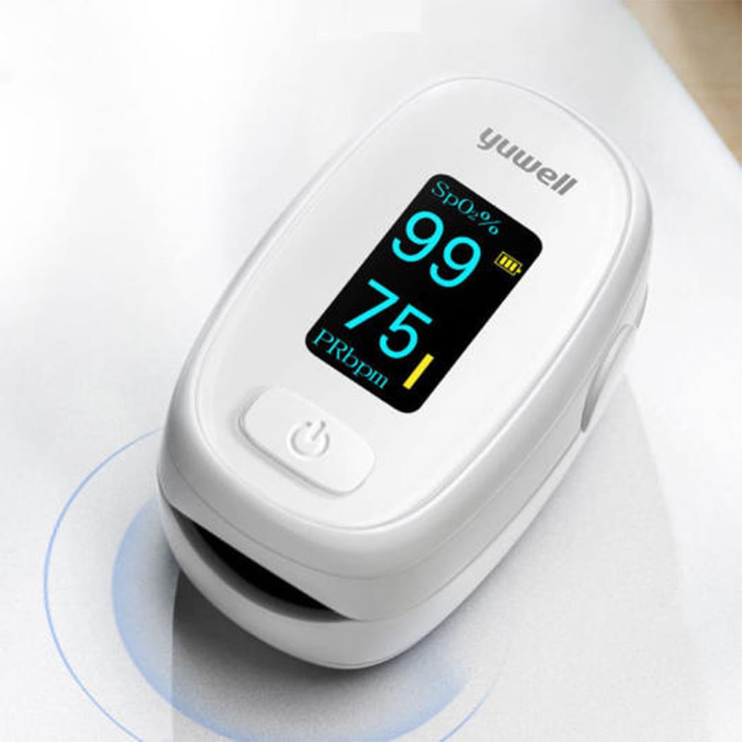 Yuwell Pulse Oximeter – Fingertip Oxygen Saturation & Heart Rate Monitor