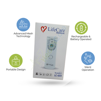 LifeCare Portable Mesh Nebulizer LC-603 | Nebulizer Machine Price in Pakistan