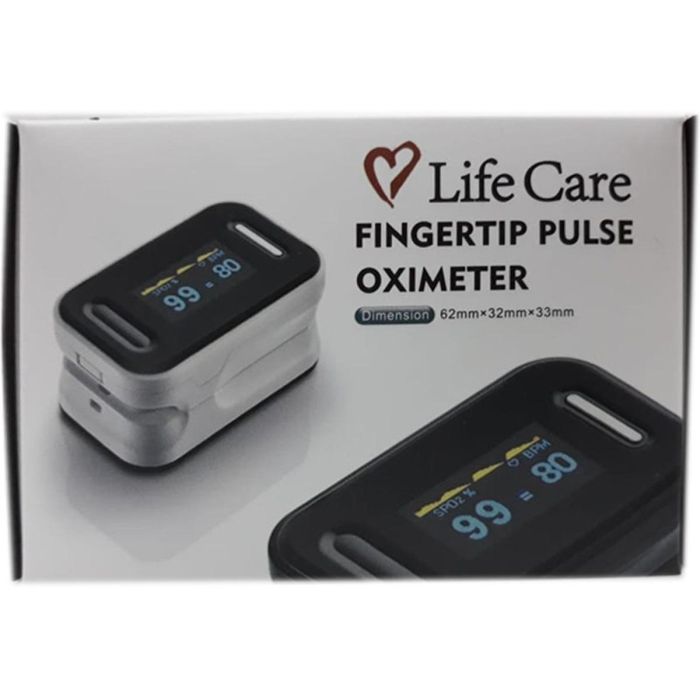 Life care fingertip pulse oximeter