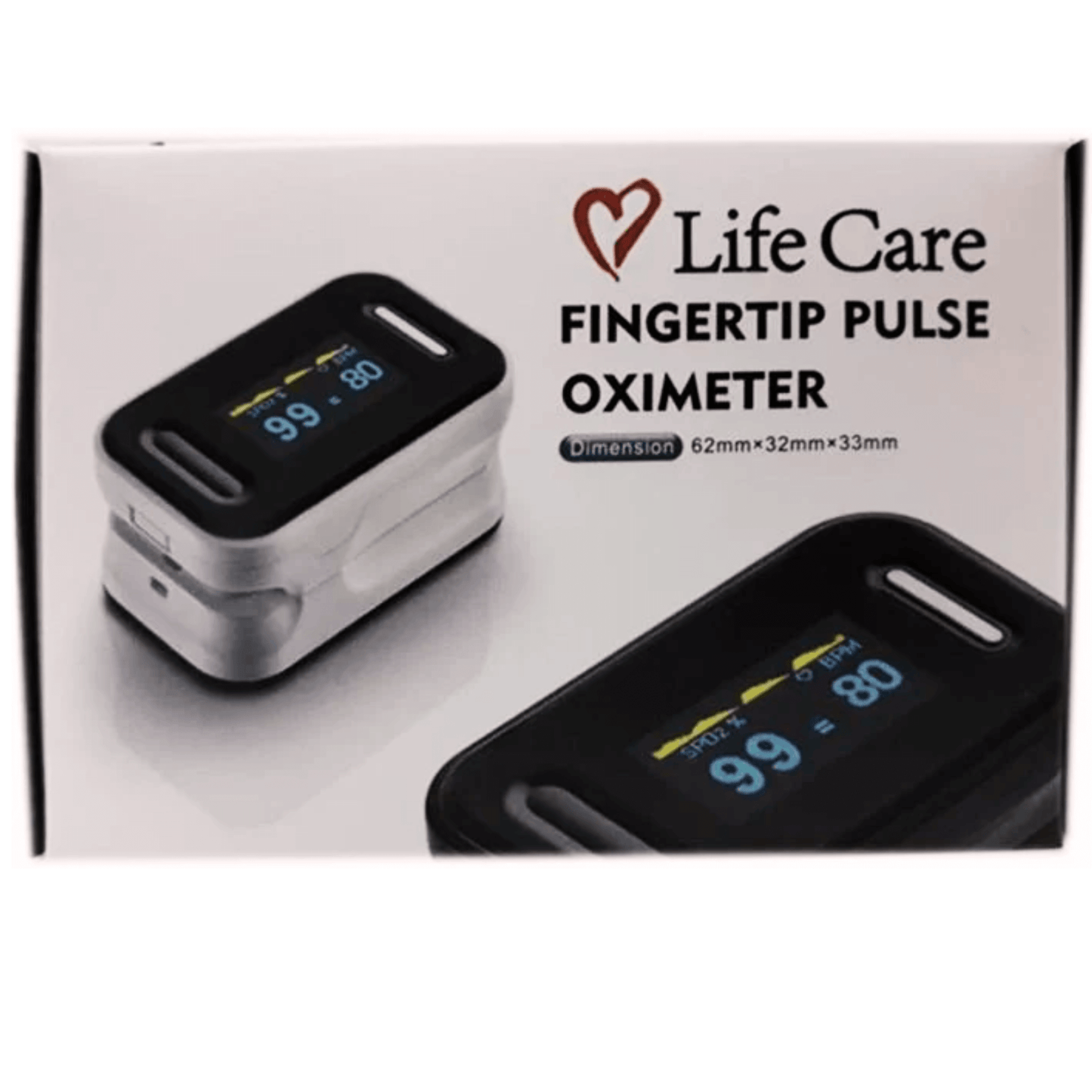 Life care fingertip pulse oximeter