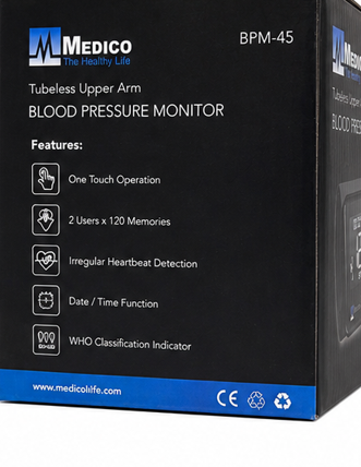 Medico BPM-45 Blood Pressure Monitor