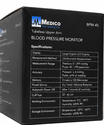 Medico BPM-45 Blood Pressure Monitor