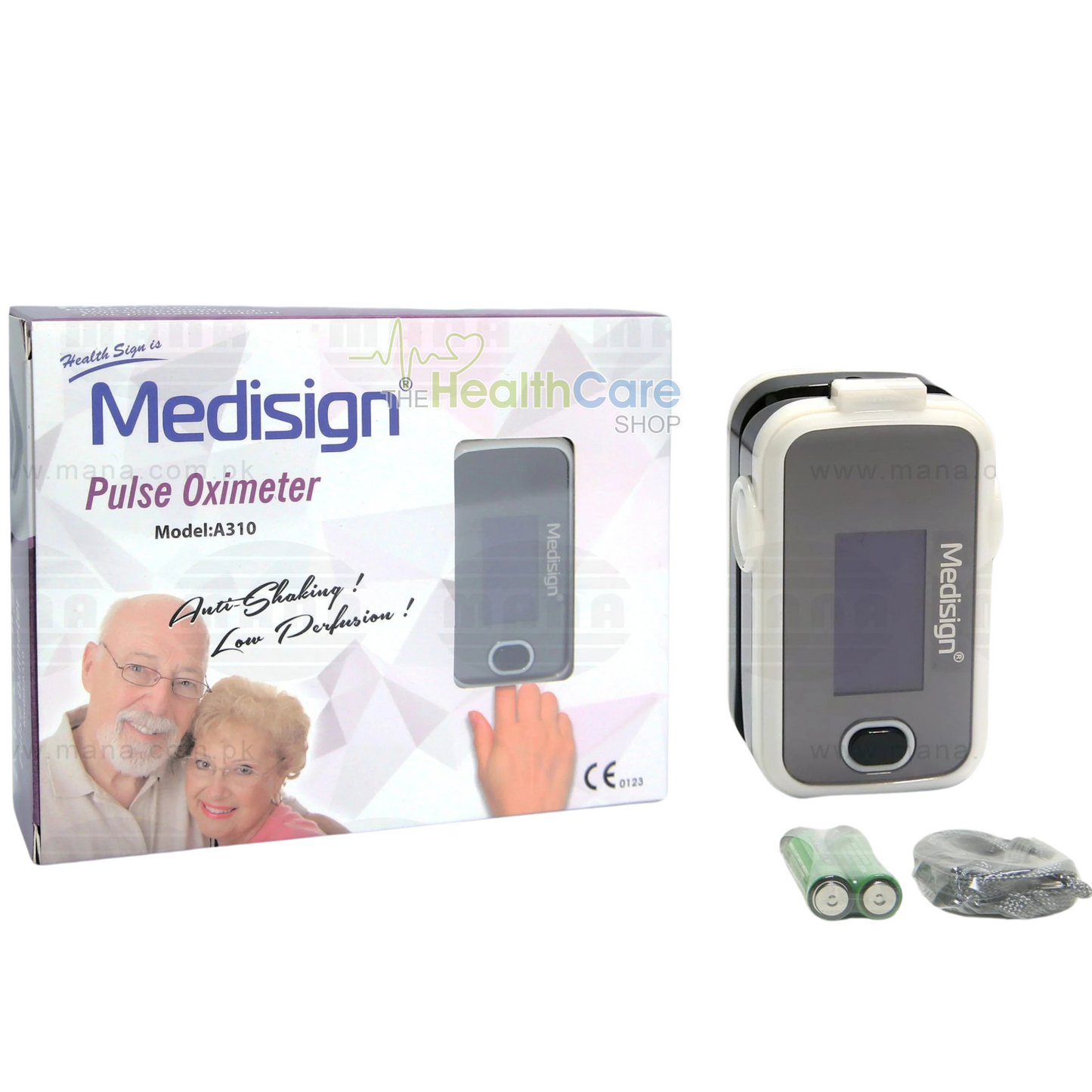 Medisign Pulse Oximeter A310 – Accurate & Portable Oxygen Monitoring Device