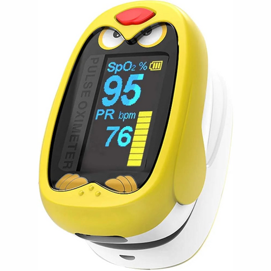 Baby Fingertip Pulse Oximeter K1 – Cute Design, Accurate Oxygen & Pulse Monitoring for Kids