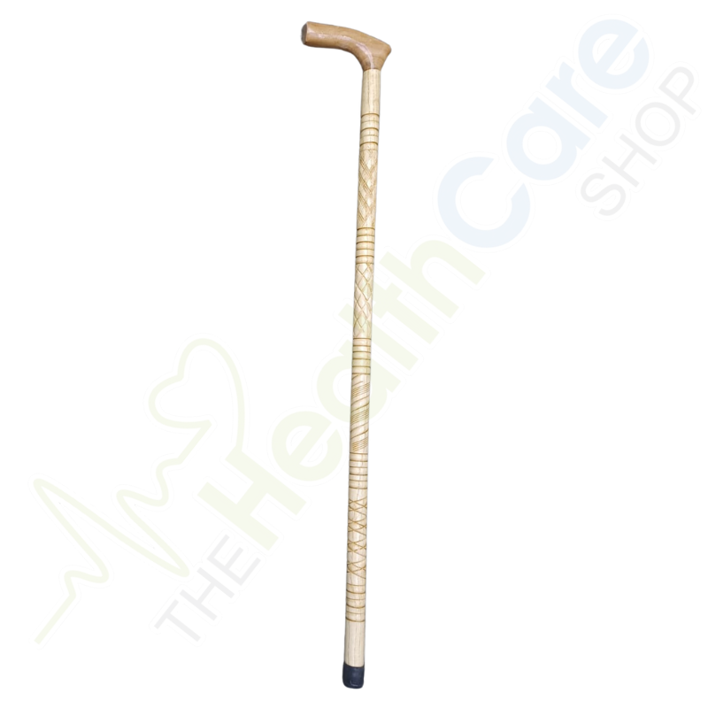 Premium Wooden Walking Stick – Elegant & Durable