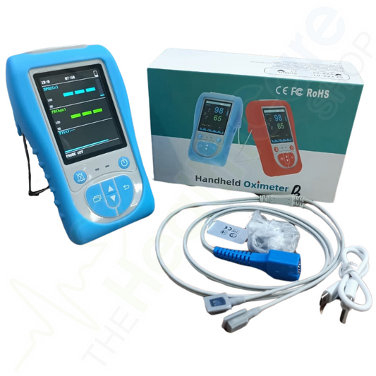 Handheld Pulse Oximeter – Accurate & Reliable Oxygen Saturation and Heart Rate Monitoring