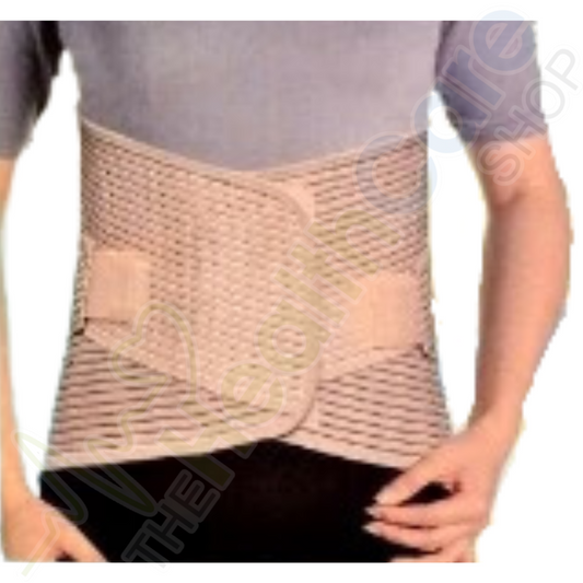Breathable Back Support (OM5-010) – Lightweight & Adjustable Lumbar Brace