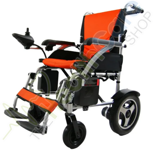Lifecare Enterprises Aluminium High-End Electric Wheelchair (MC 114 LA) – Lightweight, Durable & Smart Mobility