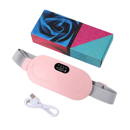 Electric Heating Pad Women Vibrator for Period Pain Relief