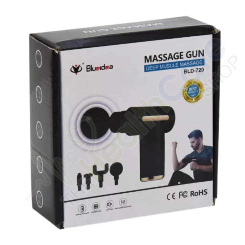 Mini Pocket Massage Gun BLD-720 – Deep Tissue Percussion Vibration for Muscle Relief