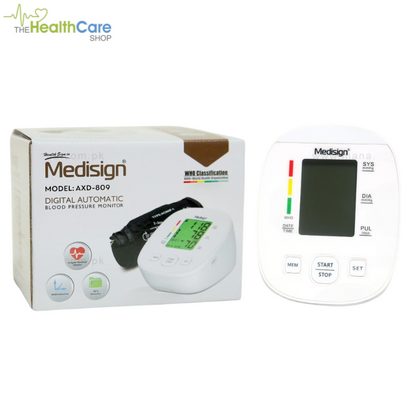Medisign Digital Blood Pressure Monitor BPM AXD 809