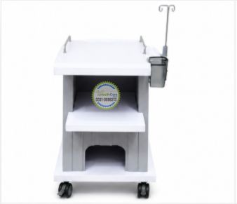 Ultrasound Trolley with IV Pole