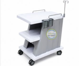 Ultrasound Trolley with IV Pole