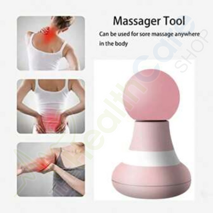 Electric Mini Handheld Massage Gun – 6-Speed Vibration for Fitness & Pain Relief