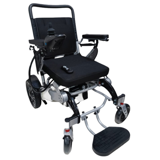 LC 9000 Wheelchair – Electric Wheelchair Automatic Folding with Lithium Battery (with Wireless Remote)