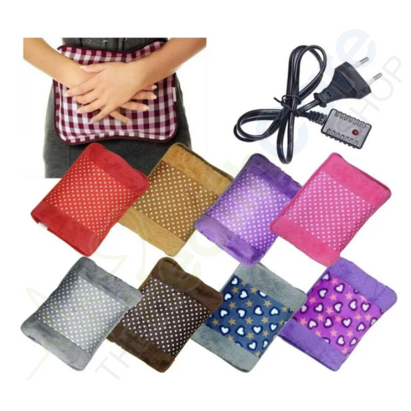 Electric Hot Water Bottle – Bed Hand Warmer & Massaging Heater Bag