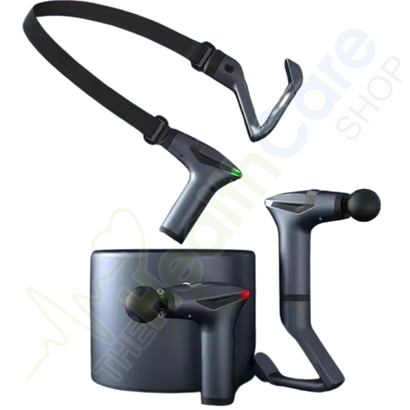 Separable Vibrating Massager | SL-887 Multifunctional 3-in-1 Portable Massage Gun with Attached Belt