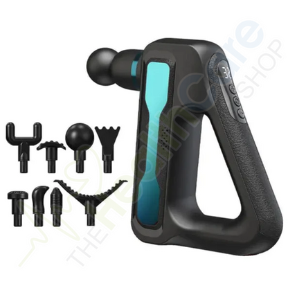 Blueidea Fascial Triangle Massager – Deep Tissue Muscle Massage with 8X Heads & Adjustable Speeds