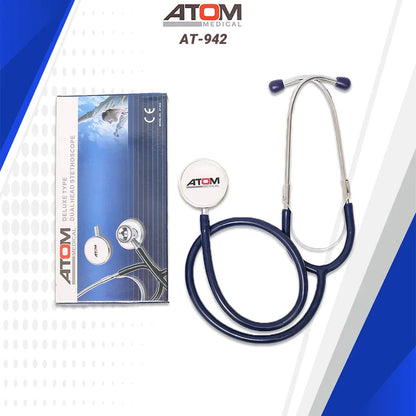 Atom Dual Head Stethoscope AT-942 – High-Performance Medical Stethoscope