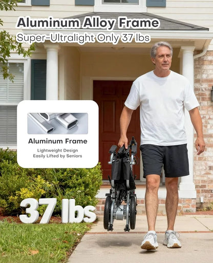 DY01123LA(2) Electric Folding Wheelchair
