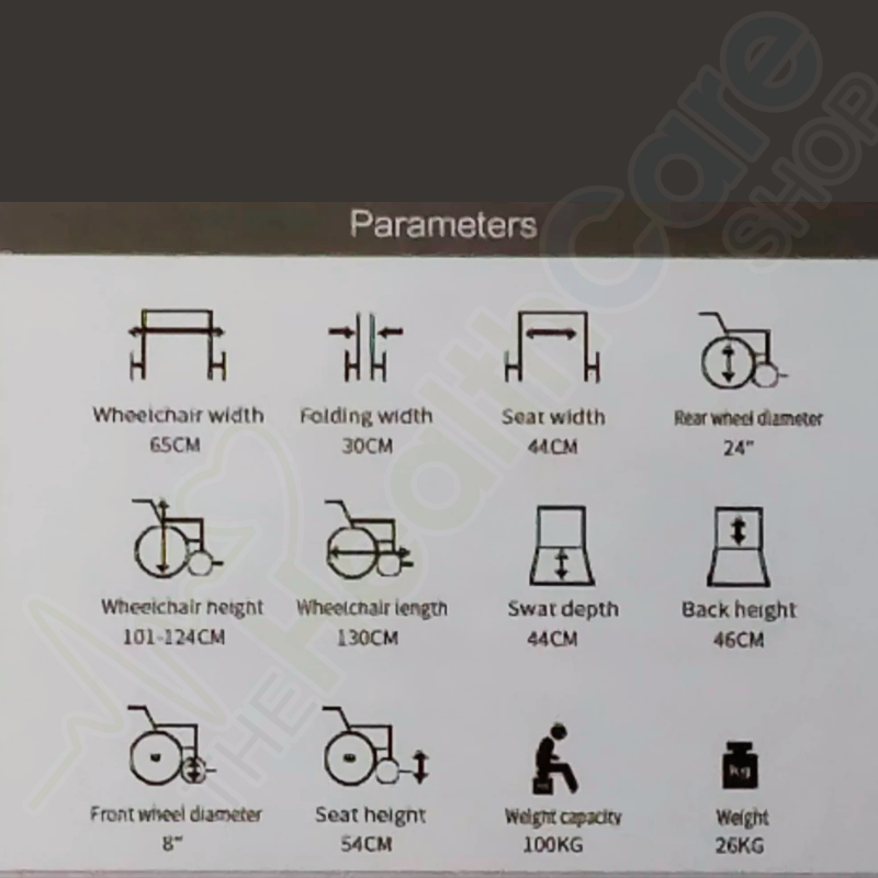 Wheelchair KY 608 GC || Wheelchair Price In Pakistan