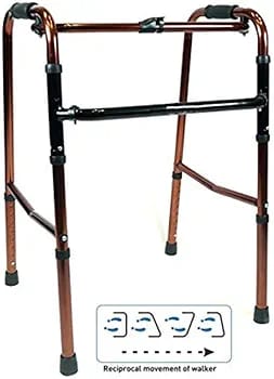 KY-919-L Adjustable Walker – Bronze Coating, Lightweight & Foldable
