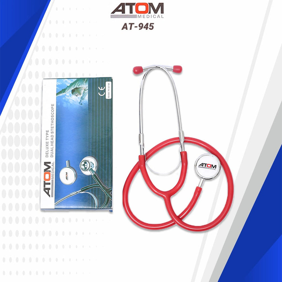Atom AT-945 Dual Head Stethoscope – High-Precision Acoustic Performance for Medical Professionals