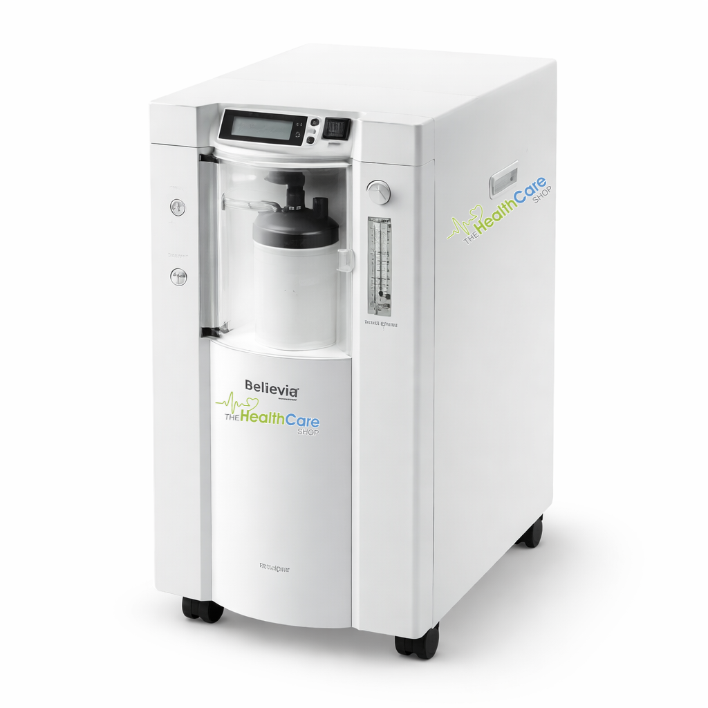 Believia 5 Liter Oxygen Concentrator – 93% Oxygen Purity | Home & Hospital Use