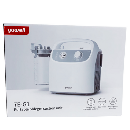 Yuwell 7E-G1 Portable Phlegm Suction Unit