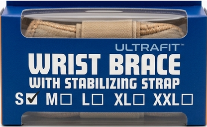 Wrist Brace with Stabilizing Strap