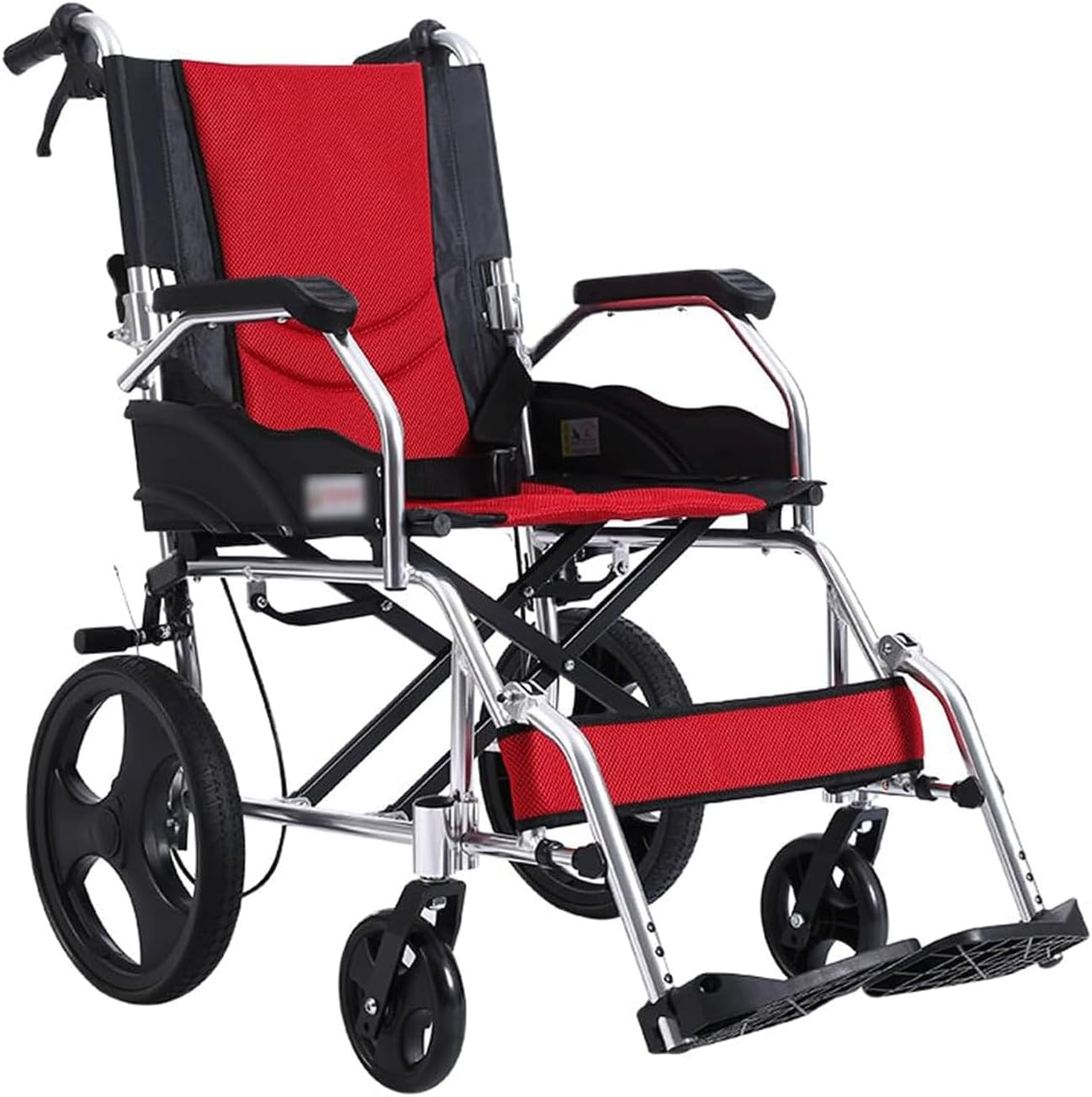 Aluminum Wheelchair 865LABJ-12 – Lightweight, Foldable & Durable Mobility Aid