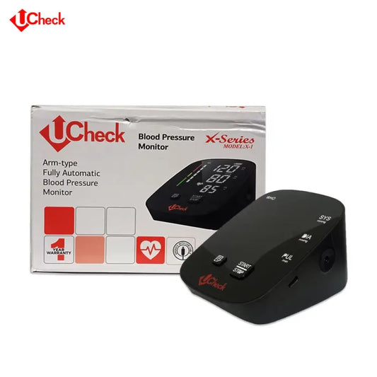 UCheck Arm-type Fully Automatic Blood Pressure Monitor -  X-Series X-1 Blood Pressure Machine