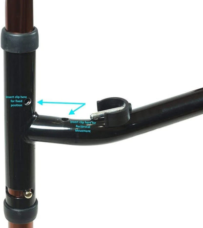 KY-919-L Adjustable Walker – Bronze Coating, Lightweight & Foldable