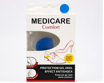 Medicare Comfort Protection Gel Heel Pads